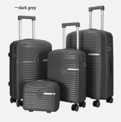 Prolinetech set putničkih kofera 4/1 plt/ks-greey dark greey ( PLT/KS-GREEY )