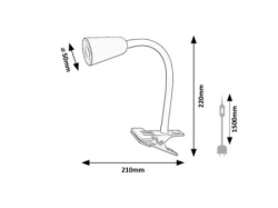 Rabalux Aldo Stone lampe ( 74091 )-2
