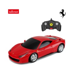 Rastar plastični autić na daljinsko upravljanje 1:18 ferrari 458 italia više boj ( 70529 )