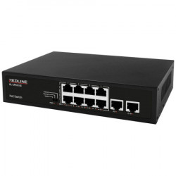 Redline PoE mrežni switch, 10 port RJ-45 , 8 PoE / 120W - RL-SP8610E - Img 1