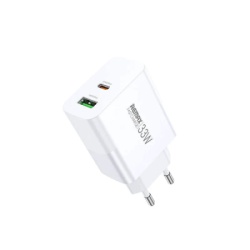 Remax Strujni Fast punjac Kiddy 1xUSB 3.0+1xTIP C 33W RP-U122, beli ( 887 )