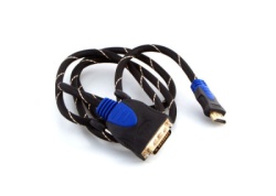 S-link SLX-310 HDMI na DVI 24 + 1M Gold 1,5m Kabl -2