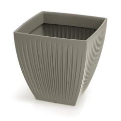 Saksija Latia kvadratna standard 40cm - moka kamen 247R ( 20098 )