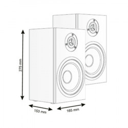 SAL zvučne kutije 2x65W ( SAL150 ) - Img 2