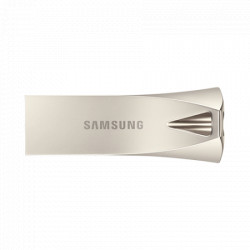 Samsung 256GB USB flash drive, USB 3.1, BAR plus silver ( MUF-256BE3/APC )  - Img 1