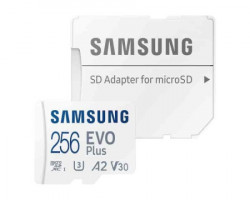 Samsung evo plus MicroSD card 256GB class 10 + adapter MB-MC256KA - Img 1