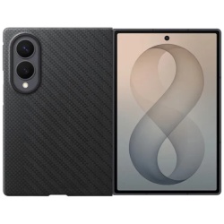 Samsung original carbon magnetna maska za fold8 crna ( ef-kf971-sbe )