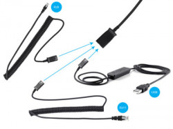 Sandberg slušalice sa mirkofonom USB+RJ9/11 Pro Stereo 126-30 - Img 4