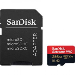 SanDisk micro SDXC 256GB extreme pro, SDSQXCD-256G-GN6MA + adapter - Img 1