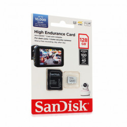 SanDisk SDHC 128GB micro 100MB/s40MB/s class10 U3/V30+SD adap. - Img 1