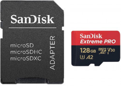 SanDisk SDXC 128GB micro extreme pro 200MB/s A2 C10 V30 UHS-I US+adapter - Img 3