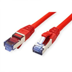 Secomp value S/FTP patch cord Cat.6A class EA red 0.3m ( 4212 ) - Img 3