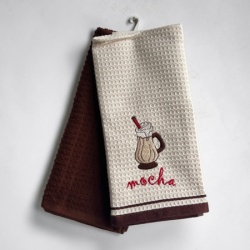 Set kuhinjskih krpa 40x60cm Wafle - Mocha ( VLK000109-mocha )