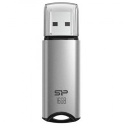 Silicon Power 16GB USB flash drive, USB3.2 marvel M02 silver ( SP016GBUF3M02V1S ) - Img 1