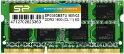 Silicon Power DDR3 8GB SO-DIMM 1600Hz ( SP008GBSTU160N02 ) - Img 1