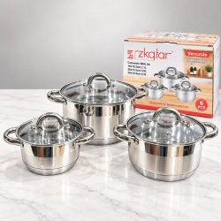 Silver Essential 6-delni set posuđa od inoxa ( KLK2691 )