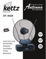 Sobna TV/FM antena Kettz DT-K028 + pojačivač ( 00K028 ) - Img 2