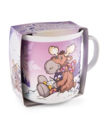 Šolja 49355 vesela zima - 400ml 9.5x9cm nici ( 72028 )