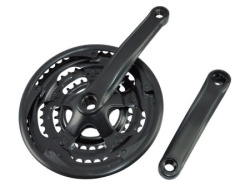 Srednji pogon MTB crni 28/38/48Tx170 mm ( 250009 )