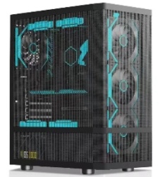Stars Solutions B01 Crno, Metal Mesh, 4x 12cm ARGB Kuciste