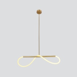 Supreme Viseća Lampa 100cm Zlatna 22W LED 3000K ( 15071 )