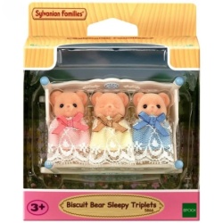 Sylvanian biscuit bear sleepy triplets ( EC5866 )