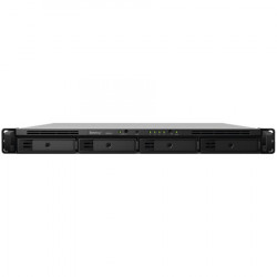 Synology RackStation RS822RP+ Rack 1U AMD Ryzen V1500B 4-core 2.2 GHz 2 GB DDR4 ECC SODIMM 4x 3.5"2.5" HDD bays 4x RJ-45 1GbE LAN Port