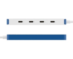 Targus HyperDrive Flex 4 Port USB-C Hub plavi (HD5201BUGL) -2