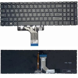 Tastatura za laptop HP Pavilion 15-EH 15Z-EH series mali enter backlight crna ( 111386 )