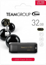 TeamGroup 32GB C175 USB 3.2 BLACK TC175332GB01 - Img 2