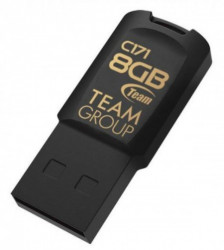 TeamGroup 8GB C171 USB 2.0 BLACK TC1718GB01 - Img 1