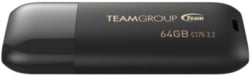 TeamGroup tc175364gb26 64gb c175 usb 3.2 black with type c adapter-4