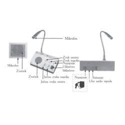 Teh-Tel Šalterski audio interfon   ( T346 )-2