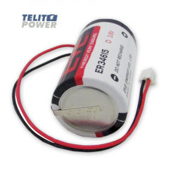 TelitPower baterija Litijum ER34615 sa konektorom za toplotna merila Danfoss Infocal 5 3.6V 19000mAh ( P-1088 ) - Img 2