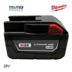 TelitPower baterija za ručni alat Milwaukee M28 Li-Ion 28V 2600mAh ( P-4099 ) - Img 4