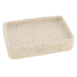 Tendance drzac sapuna sand effect 3x12x8 cm poliresin bez ( 64141104 )-1