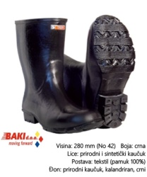 Tigar 20177 čizma filcana niska 45 ( 67015396 )