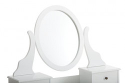 Toaletni stočić malling sa ogledalom bela ( 3620968 ) - Img 4