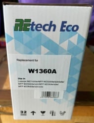 Retech 136A, W1360A M211/M236 Toner  zam. kaseta za HP 1.15k (sa cipom)-3