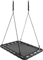 Top Springen Kinderbooth - Velika Pravougaona Ljuljaska za decu u crnoj boji do 100kg ( TOPKJE ) - Img 3