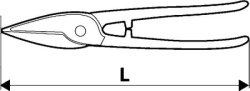 Topex 01A445 Makaze za lim  ( 01A445 )-2