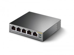 TP-Link TL-SG1005P PoE Gigabit Switch 5x Gigabit port (4x PoE port), 56W PoE napajanje, metalno kuciste - Img 1