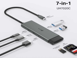 Tp-link Usb Type-c 7-port Hub/1usb-c /1 Hdmi 4k 60hz Port,1 × Usb-c Pd 100w Port,1 × Sd Hub   ( UH7020C ) -4