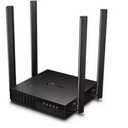 TP-Link Wi-Fi Ruter AC1200 Dual Band 300Mbps/867Mbps (2.4GHz/5GHz), 1xWAN, 4xLAN, 4x antene ( ARCHER C54 )