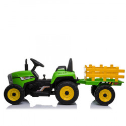 Traktor Model 261 na akumulator sa prikolicom - Zeleni - Img 3