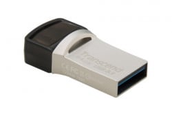 Transcend USB 64 GB JetFlash 890S, Ultra slim, Silver ( TS64GJF890S )  - Img 3