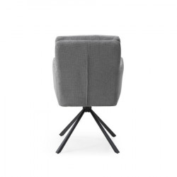 Trpezarijska stolica Jameson Siva/Crne Metalne noge ( 775-634 ) - Img 3