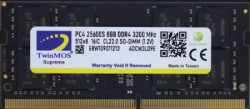 TwinMOS RAM SODIMM DDR4 8GB 3200MHz TwinMOS MDD48GB3200N