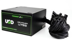 Ugd power u750w 12cm fan, 20+4pin, 4+4pin, 6xsata, 2xide, 4x6+2pin 80plus, black napajanje 750w