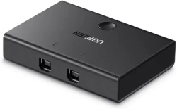 Ugreen 30345 USB 2.02x1 KVM svič (1in - 2out)